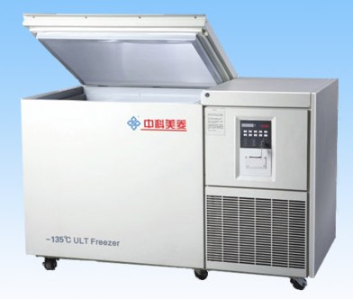 产品名称：中科美菱-135℃超低温冰箱